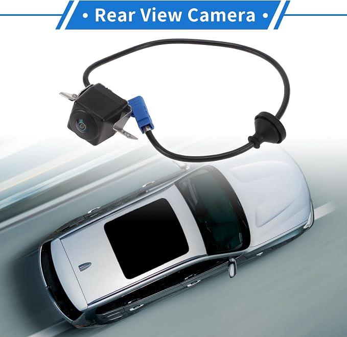 1 Pcs Rear View Camera for Tesla Model S 85D Dual Motor 2012-2018 License Plate Park Assist Camera Backup Reverse Camera
