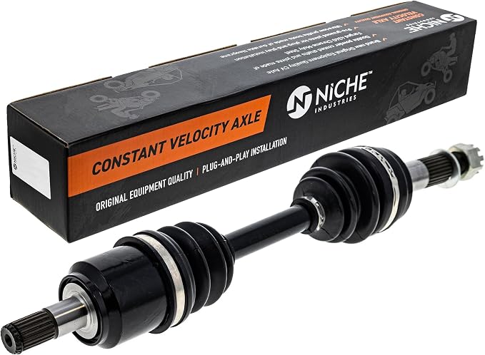NICHE Front Left CV Axle Drive Shaft for Honda 44350-HR3-WB1 44220-HR3-W51 | For Honda, Fits 2022-2025 Rancher 420, 2022-2025 Foreman Rubicon 520, 2022-2024 Foreman 520, Replaces 44350-HR3-WB1