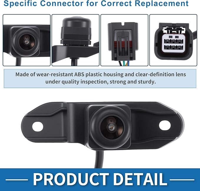 Rear View Camera for Honda Ridgeline 2017 2018 3.5L V6 Park Assist Backup Reverse Camera Replace 39530-T6Z-A01/590-167/HO1960139