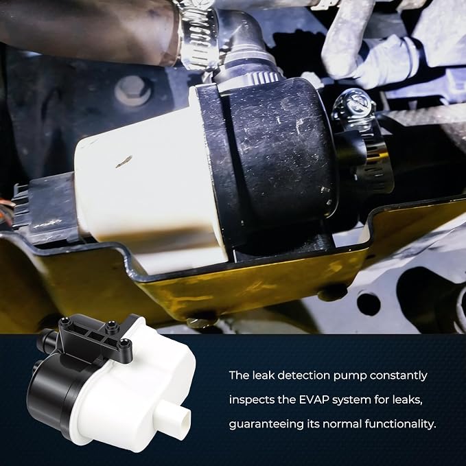 Fuel Vapor Leak Detection Pump Leakage Diagnostic Pump Dmtl Pump Compatible with BMW 128i 135i 325i 328i 330i 335i 525i 530i 535i 540i Replace for 0261222018 1613719347916136764191 16136752551