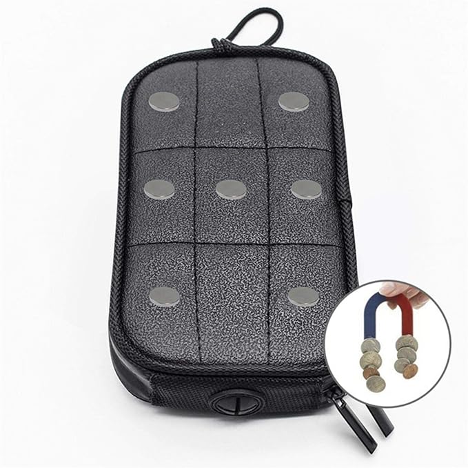 Motorcycle Tank Bag, Motorcycle Magnetic Phone Holder, Waterproof Fuel Tank Transparent Bag, Portable Phone Pouch Case with Headphone Jack, for Cellphone GPS 7.08X3.94X1.18inch
