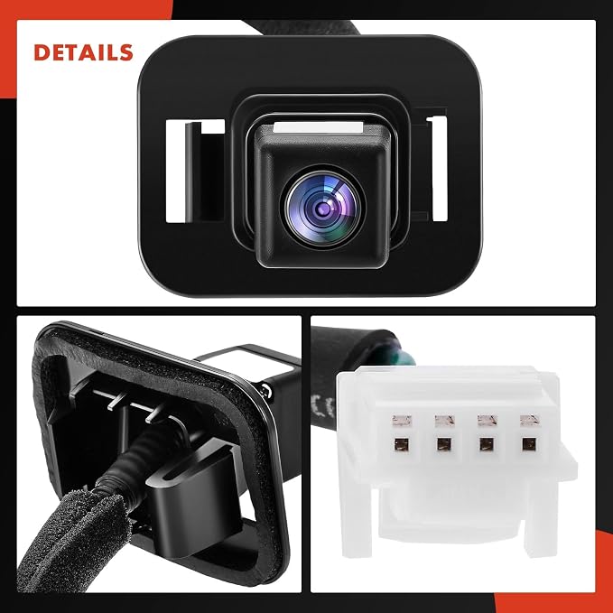 A-Premium Rear View Backup Camera Compatible with Nissan | Parking Camera for 2008 2009 2010 Pathfinder - Replace# 28442ZS00A