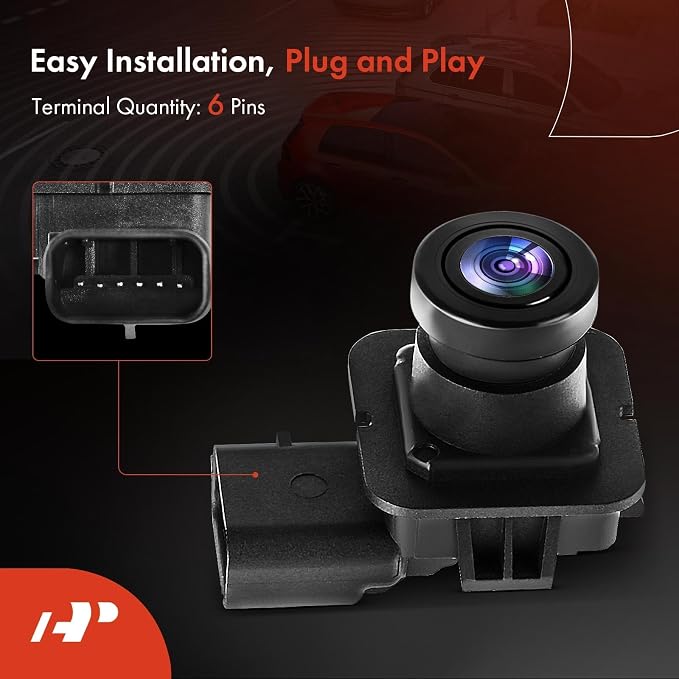 A-Premium Rear View Backup Camera Compatible with Ford | Parking Camera for 2013 2014 2015 Edge - Replace# ET4Z19G490A