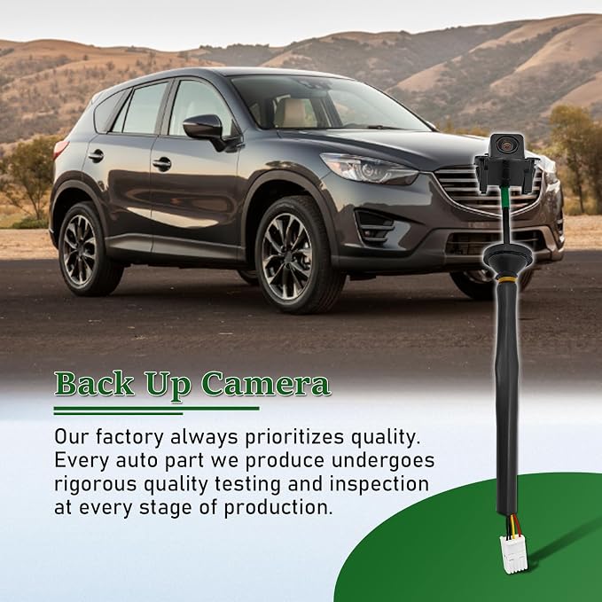 K01567RC0A Back Up Camera Fit for Mazda CX-5 2013-2016 Park Assist Camera Rear Side View Replacement# MA1960108 K01567RC0 KD3367RC0 KD3367RC0A KD3367RC0B KD3367RC0C