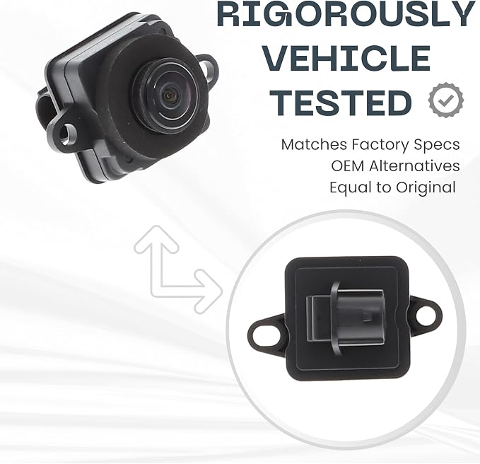 Backup Camera Replaces for 2017-2024 Alfa Romeo Giulia | 2017-2022 Giulia Quadrifoglio OE Part # 68505325AA 00505383650 68300393AA 00505620950