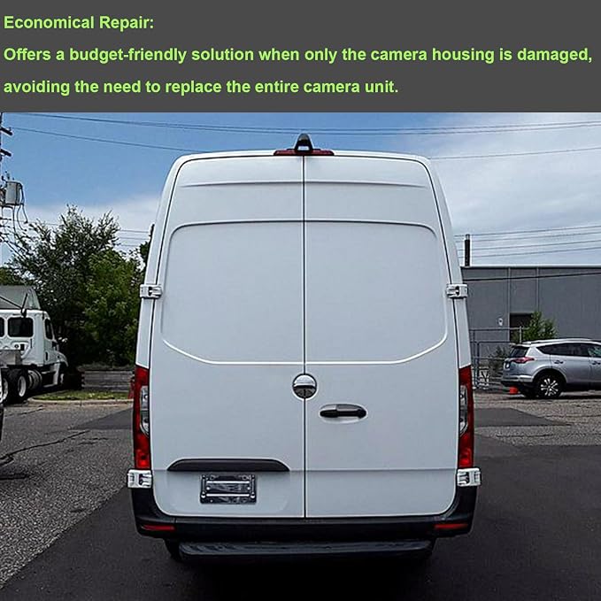 Backup Camera Housing A907820120 Compatible with 2018-2024 Mercedes-Benz Sprinter Freightliner Sprinter 1500 2500 3500 Rear Camera Housing Replaces 90782012019051