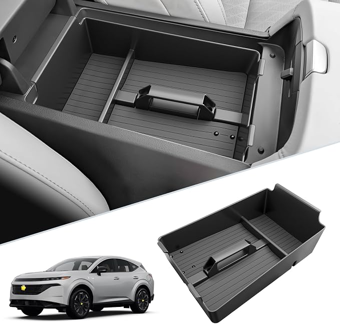 SKTU for 2025 2026 Nissan Murano Center Console Organizer for 2025 2026 Nissan Murano (SV/SL/Platinum) Console Tray Nissan Murano 2025 2026 Accessories ABS Durable Insert Console Organizer