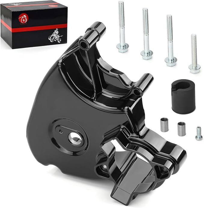Left Engine Front Drive Sprocket Cover & Bolt Compatible with Suzuki GSX1300R Hayabusa 1999-2007 11361-24F10