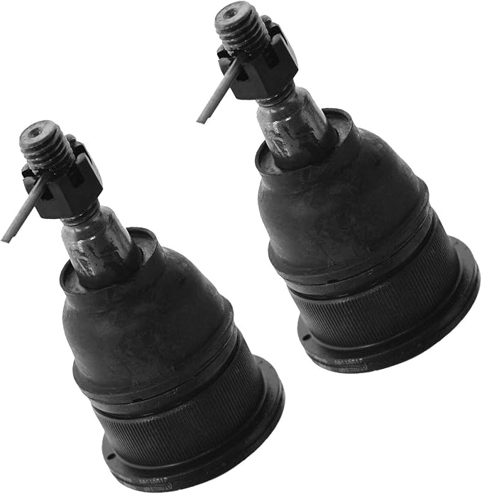 TRQ Front Upper Ball Joint Set Compatible with 99-19 Chevrolet GMC 03-09 Hummer