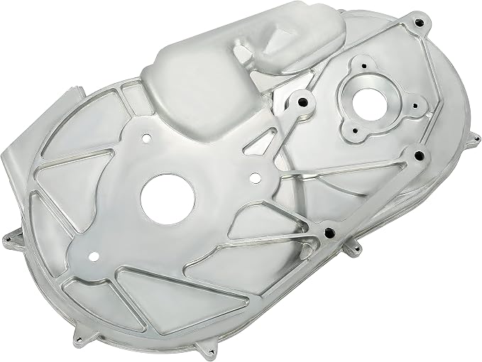 ALMULOO Inner Clutch Cover Compatible with 2016-2018 Polaris RZR XP/XP 4 UTV Replacement for 2636329 Aluminum Polished Silvery