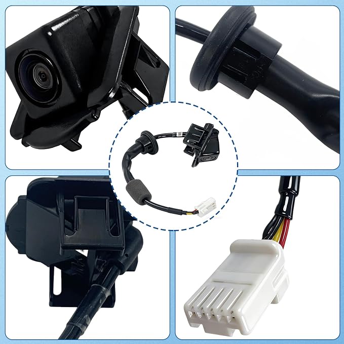 K015-67-RC0A Rear View Back Up Camera Compatible with Mazda CX-5 2013-2016 | Backup Camera with Park Assist Reverse Replace# K015-67-RC0 K01567RC0 KD33-67-RC0 KD3367RC0A KD3367RC0B KD3367RC0C