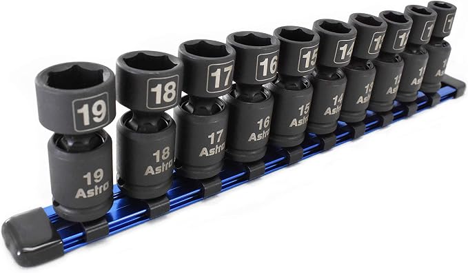 78344 10-Piece 3/8" Drive Nano Pinless Universal Impact Sockets - Metric & Astro Tools 78314 14-Piece 3/8" Drive Low Profile Nano Impact Sockets - Metric