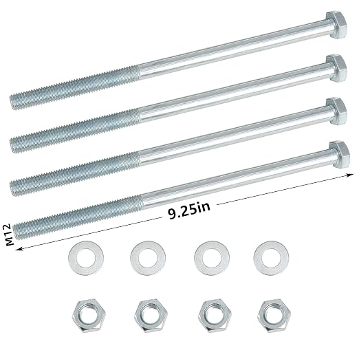 Electric Vehicle Dual Hole Motor Shaft Removal Installation Tool Kit Compatible with Tesla Model Y Model 3 Model X Jeep Wrangler Honda Prologue Hyundai Kia Chevrolet and GM