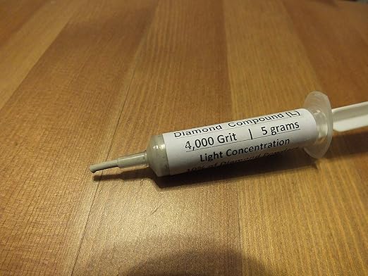TechDiamondTools Kit of 3 Diamond Lapping Paste Polishing Compound USA Made 400 600 1050 Grit Lapidary Paste for Rock Glass Metal in Three Concentrations of Diamond Powder (Medium 25% Concentration)