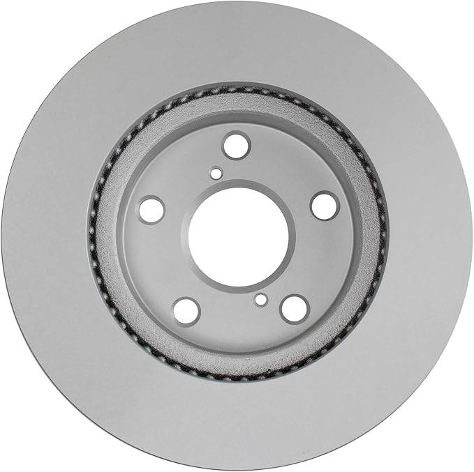 TRQ Front Brake Rotor Set G Coated Vented Compatible with 2010-2012 Lexus HS250h 2008-2015 Scion xB 2012-2017 Toyota Prius V 2006-2018 Toyota RAV4