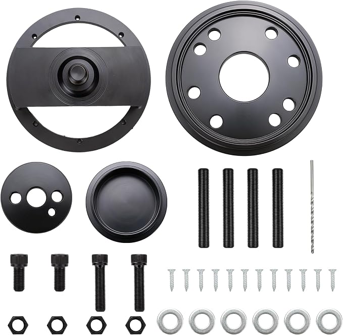 3824498 Front+Rear Crankshaft Seal Remover & Installer with Wear Sleeve Installer Tool Set Fit for Cummins 3.9L 5.9L 6.7L 1989-2016#1338 5046 3824500 3164660 ST-224C 3824078 5395259 2063800090