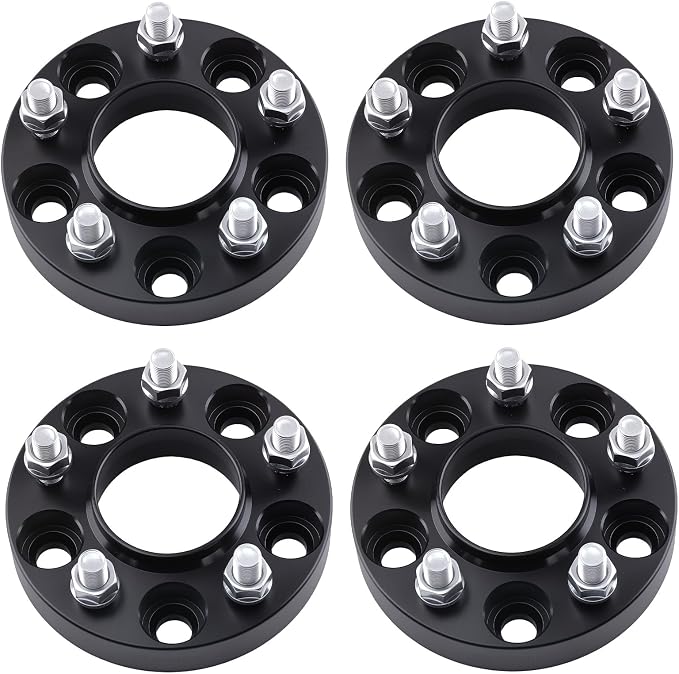 maXpeedingrods 5x4.5 Wheel Spacers 1” for Ford Mustang 1994-2014, Forged 5x114.3mm for Ranger 1983-2012, for Explorer 1990-2010, for Crown Victoria 1992-2011, 70.5mm Hub Bore 1/2"x20 Studs