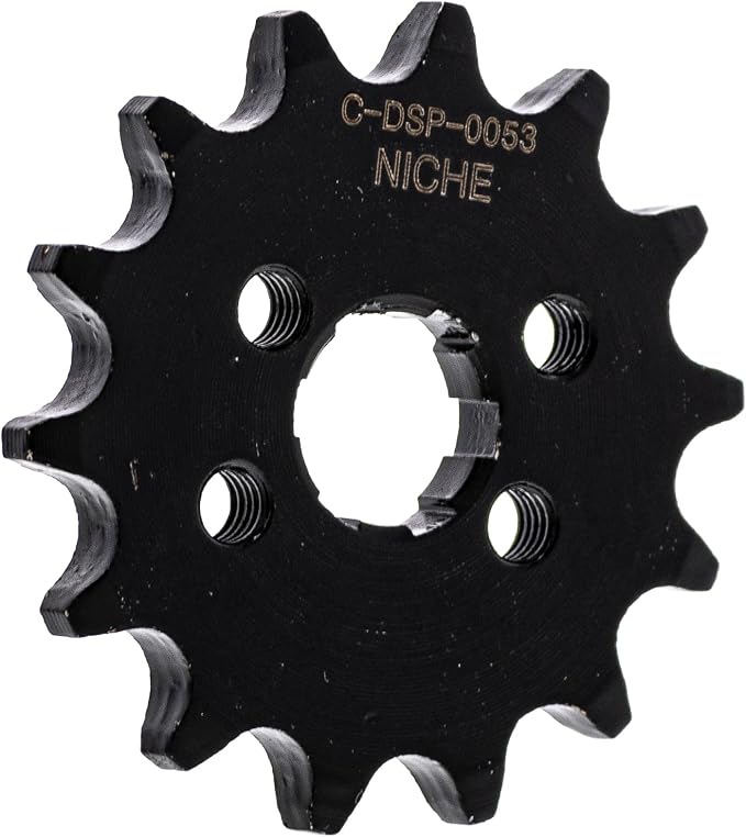 NICHE Drive Sprocket Chain Combo for Honda XR80R CRF80F Front 14 Rear 46 Tooth 420HZ Standard 110 Links
