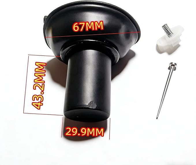 Suitable for Honda 1981-1986 CB650/Nighthawk 700S/CB700SC, carburetor reconstruction kit with plunger assembly（4-in-1），Coyanyuix Carburetor Repair Kit