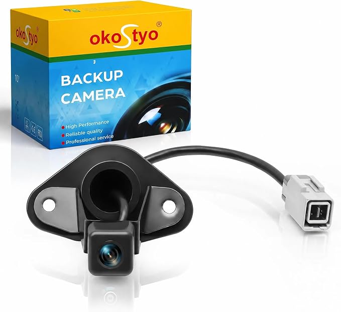 No. 86267AJ10A Rear View Backup Reverse Parking Camera/Rear View Camera | Compatible with Subaru Legacy Outback 2010-2014 2.5i 2.5L 170° Wide Angle Park Assist Camera OE Ref. P/N 86267-AJ10B