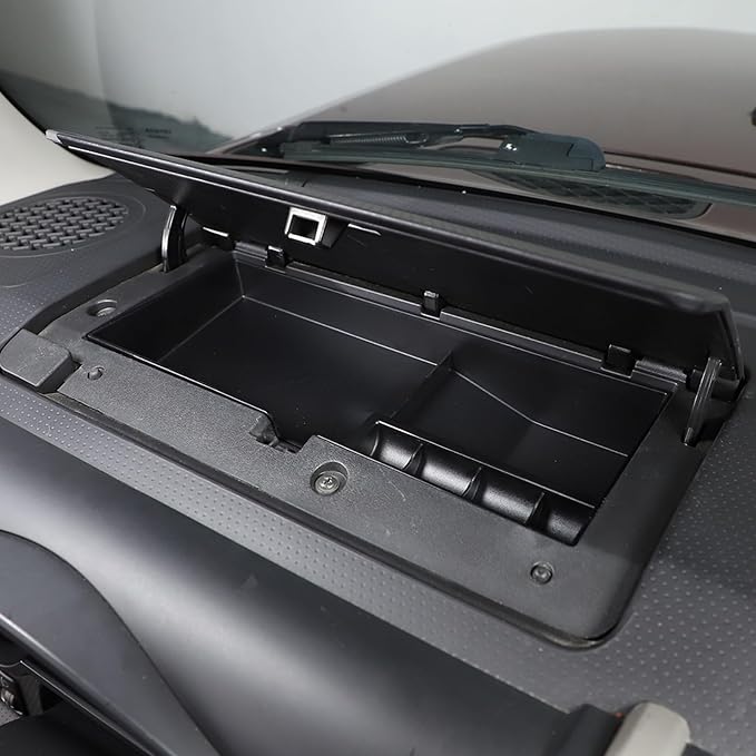 Center Console Dash Tray, Dashboard Storage Box Organizer Compatible with Toyota FJ Cruiser 2007-2021, ABS Auto Interior Storage Accessories (Dashboard Storage Box)