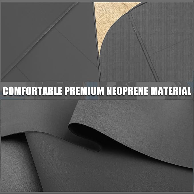 SAPUBK Front Bench Seat Cover Replace for 1999-2007 Ford F250 F350 F450 F550, Premium Neoprene Composite Soft Foam Lining Airmesh Breathable Seat Cover Cushion