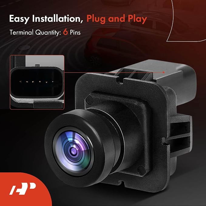 A-Premium Rear View Backup Camera Compatible with Lincoln | Parking Camera for 2015 2016 2017 2018 2019 MKC - Replace# EJ7Z19G490A