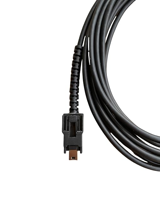 MPS-404032 Latching USB Data Cable Compatible for Nexiq USB Link 2 3 for Cummins Inline 7 Diagnostic Tool, for Heavy Duty Truck Diesel Engine, 13 FT