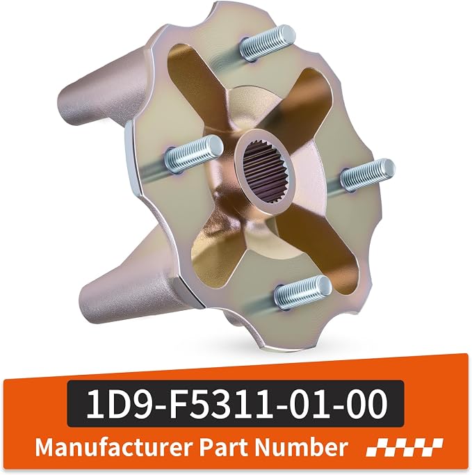 Rear Left Wheel Hub For Yamaha Kodiak 400 450 Grizzly 400 2005-2008 1D9-F5311-01-00