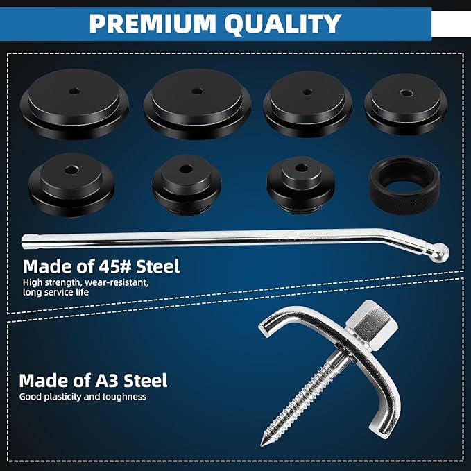 FreeTec Frost Plug Installer Remover Tool Set