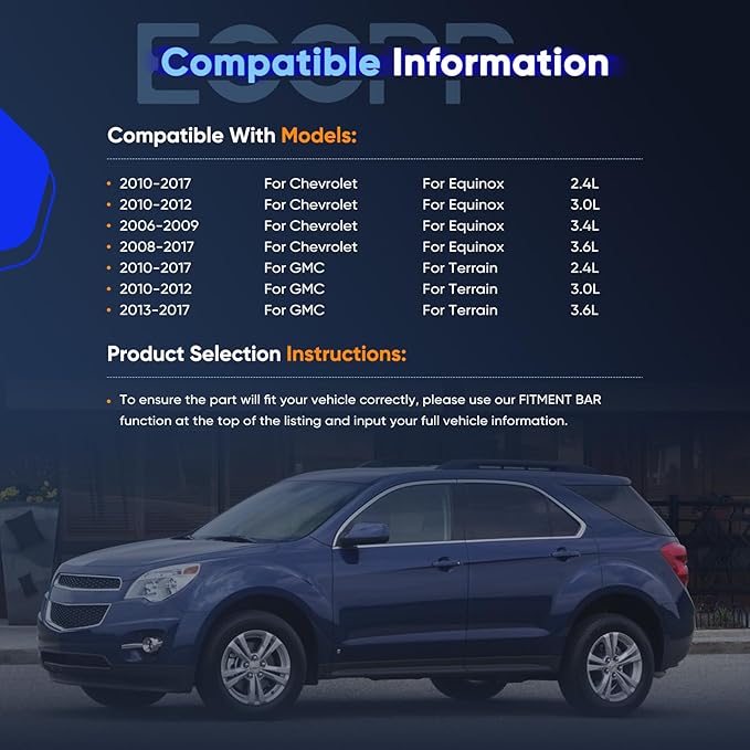 ECCPP Cargo Cover 2010-2017 Fit for Chevrolet for Equinox for GMC Jeep Flexible Rear Trunk Cover Shade Luggage Tonneau Security Cover
