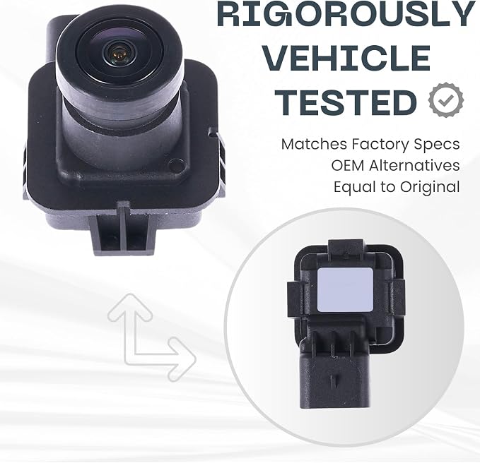 Backup Camera Replaces for 2013-2016 Ford C-Max ENERGI/Hybrid OE Part # DM5Z-19G490-B, DM5Z-19G490-A, DM5T19G490AD