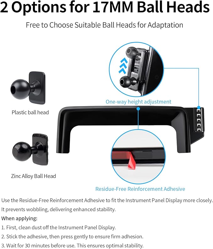 15W Wireless Fast Charger for Mercedes Benz GLC-Class 2023-2026/C-Class 2022-2026 Accessories 12.3 inch Screen Fixed Clip, Auto Accessories Navigation Bracket, 360° Rotation