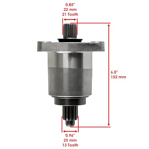 Caltric Front Rear Drive Shaft Bearing Carrier Compatible with Kawasaki Mule 610 KAF400 2005-2016