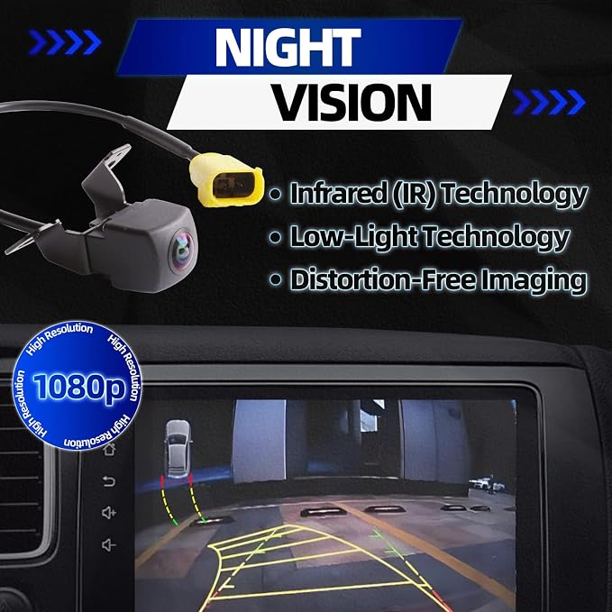MITZONE Backup Camera Rear View for Car Compatible with 2014 2015 Kia Sorento Parking Asist Camera 1080P HD 120-170° Wide-Angle Coverage 95760-2P600 95760-2P600FFF