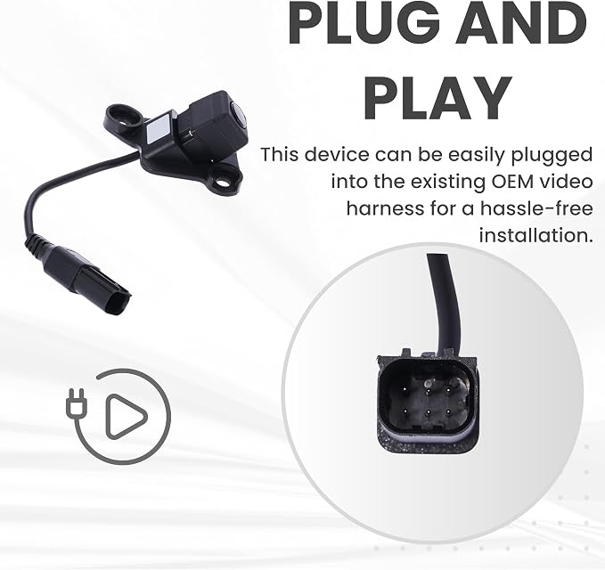 Backup Camera for 2014-2015 Toyota Tundra Rear Tailgate Parking Cam | Replaces OE part 86790-0C020, rear view reverse parking assist backup monitor high definition hd video sensor