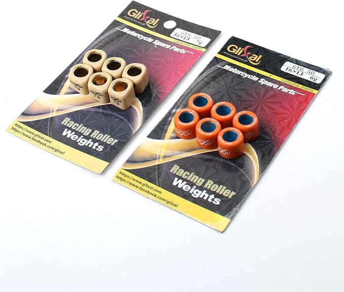 Glixal GY6 100cc 50mm Complete Big Bore Cylinder Rebuild Kit with Performance Big Valve Cylinder Head Assy for 139QMB 139QMA 147QMD Engine Scooter Moped ATV Go-Kart (69mm-18.5/20.5mm Larger Valves)