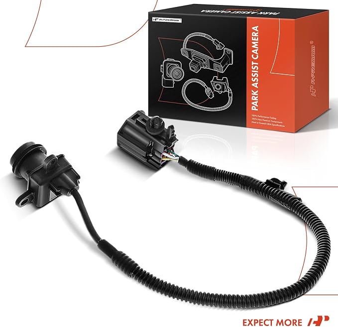 A-Premium Park Assist Camera Rear View Backup Reverse Camera Compatible with Select Ram & Dodge Models - 2011-2012 1500 2500 3500, 2010-2010 Ram 2500 Ram 3500, 2009-2010 Ram 1500