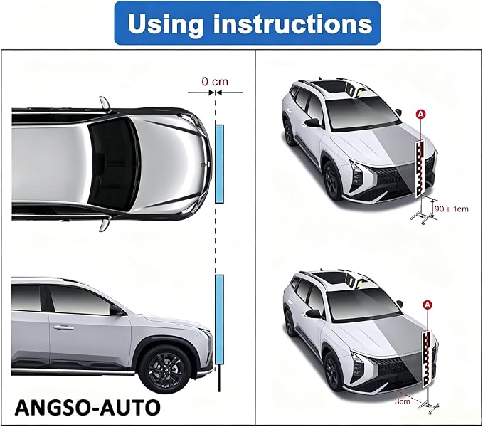 Auto Front Camera ADAS Calibration Target LKAS LDW Pattern Compatible with Hyundai kia