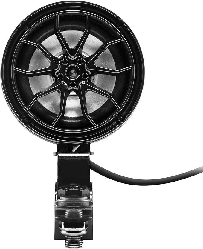 GoHawk Motorcycle Speakers Bluetooth, Waterproof Speakers and Amplifier Audio Sound System, Weatherproof, FM Radio, Volume Control, ATV UTV w/AUX in, USB, Micro SD