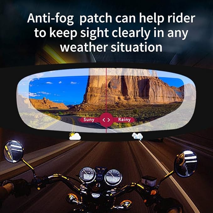 Helmet Face Shield Visor Film Anti Fog for SEDICI Strada II and Strada 3 /FF397/FF801 Compatible with FT2 VECTOR Helmet Shield
