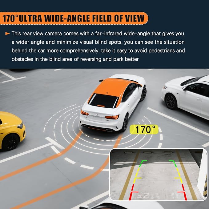 EE9Z-19G490-A Rear View Backup Camera Compatible with Lincoln MKT 2013-2019 Park Assist Camera Replaces # DE9Z-19G490-A DE9Z19G490A EE9Z19G490A