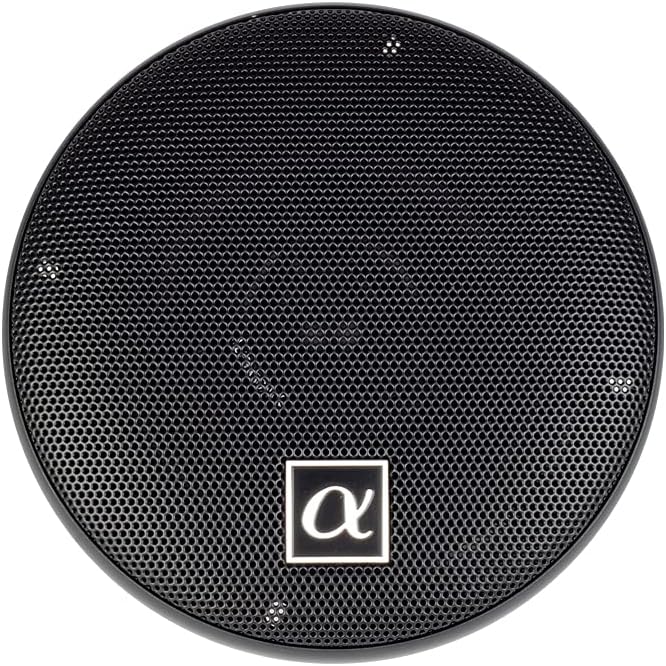 Alphasonik 1 Pair of NS42 Neuron Series 4" (240 Watts Max for The Pair) 120 Watts Max Per Speaker 2-Way Full-Range Car Audio Speaker with PEI Dome Tweeter Polypropylene Cone Grilles Included