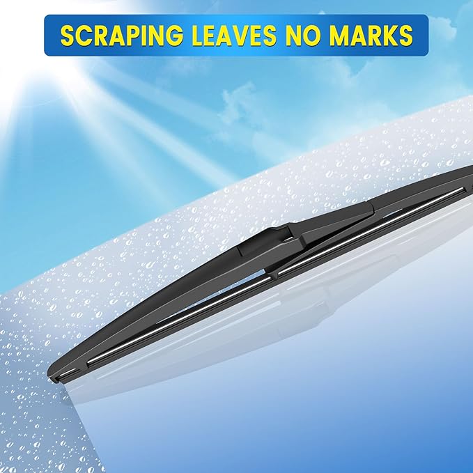 Gavimnal® 24"+17"+12" Windshield Wiper Blades Replacement For Toyota RAV4 2006 2007 2008 2009 2010 2011 2012,All-Season Front Rear Wiper Blades(Set of 3)