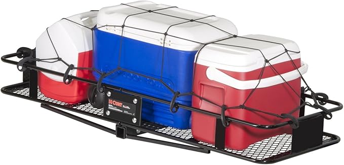 CURT 18202 43 x 24-Inch Elastic Cargo Net with Hooks for Hitch Carrier