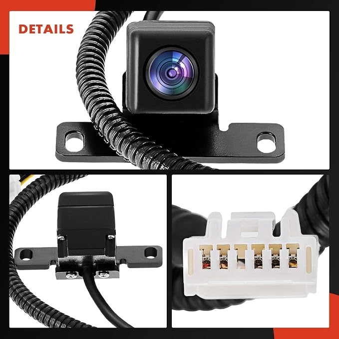 A-Premium Rear View Backup Camera Compatible with Honda | Parking Camera for 2008 2009 2010 2011 2012 Accord Sedan