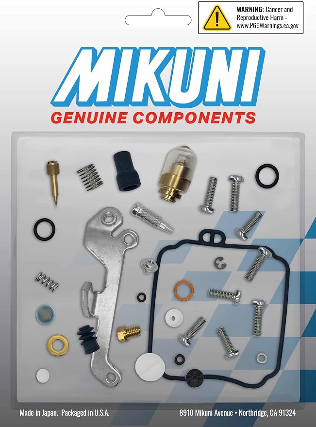 Mikuni Carburetor Rebuild Kit for Yamaha Motorcycles
