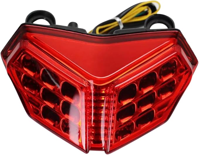 Taillight - Integrated LED Tail Brake Turn Signal Light Compatible with DUCATI 848 EVO 1098 1199 2007 2008-2014 (Red)