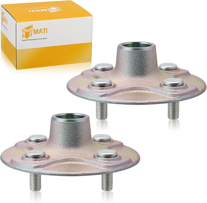 M MATI 2PCS Rear Wheel Hub for Yamaha Breeze 125 YFA-1 1989-2004 Grizzly 125 YFM125 2004-2013 1C5-25383-00-00