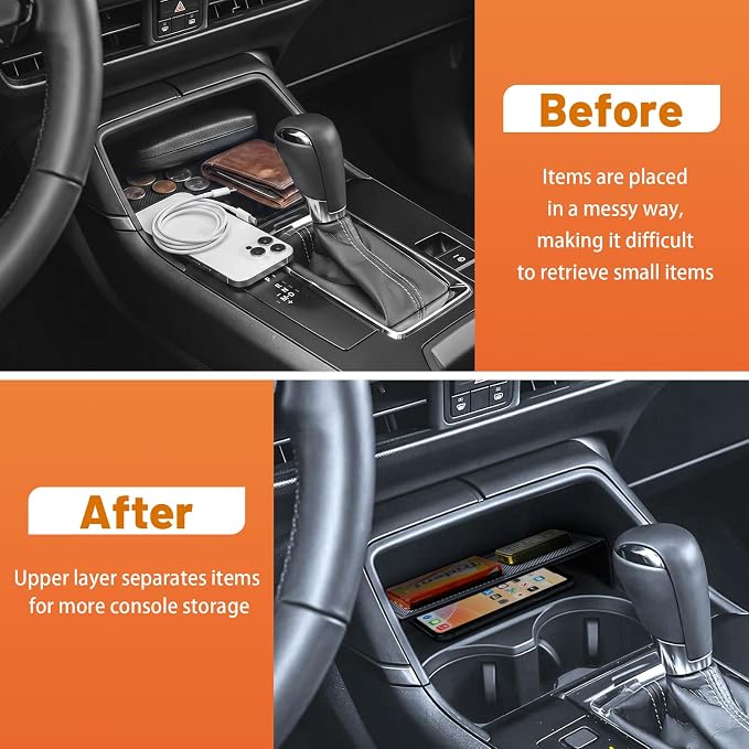 Front Center Console Organizer and Center Console Organizer for 2026 Mazda CX-5 Accessories